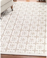 Orian Crochet Chain Link Area Rug, 5'3" x 7'6"