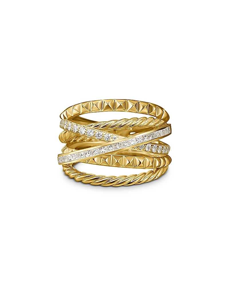 David Yurman Crossover Trio Six Row Ring