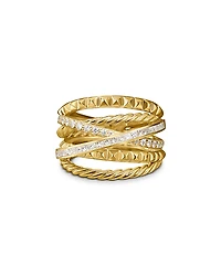 David Yurman Crossover Trio Six Row Ring