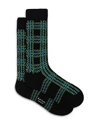Paul Smith Check Pattern Socks