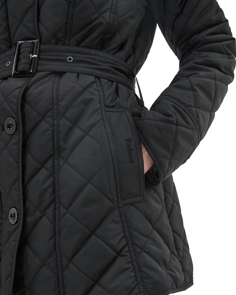 Tummel Box Quilt Trench Jacket