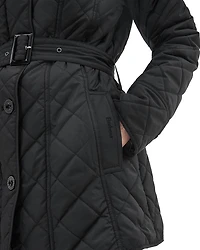 Tummel Box Quilt Trench Jacket