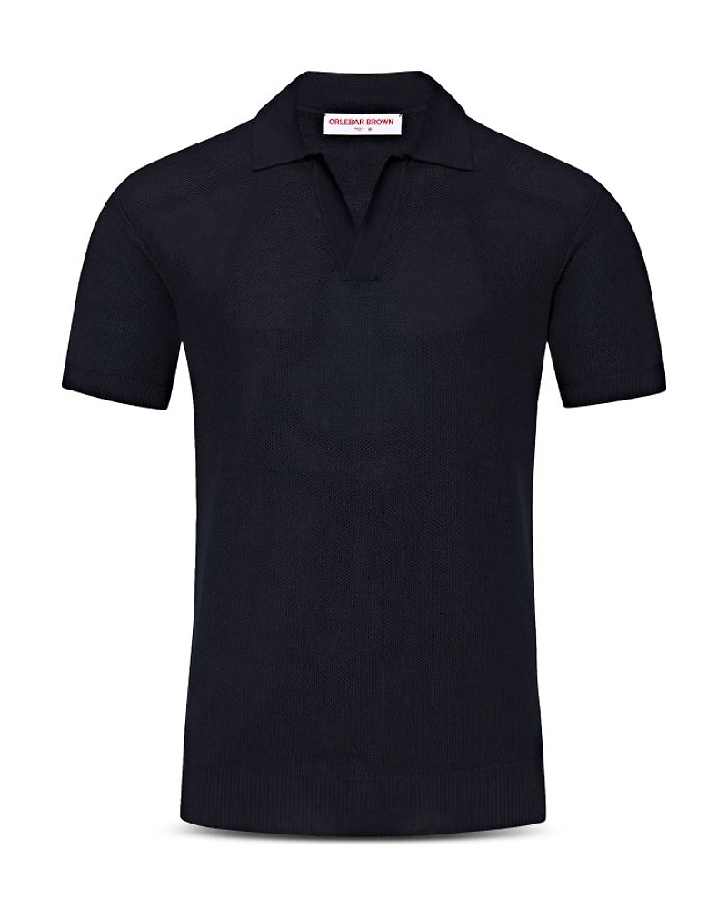 Horton Cotton Piqué Tailored Fit Polo Shirt