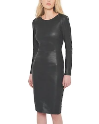 Mrs Smith Stretch Leather Dress