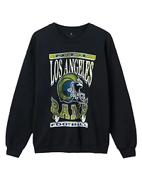 Junk Food Clothing Unisex Nfl Los Angeles Rams Helmet Flea Market Crew