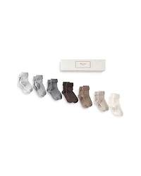 Bonpoint Unisex 7-Piece Cuffed Sock Set - Baby