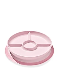Tot Stick & Stay Suction Divided Plate