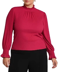 Zinnia Shirred Top