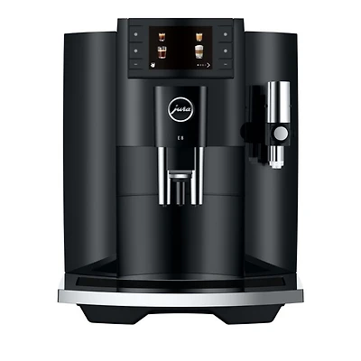 E8 Automatic Coffee Machine Piano White