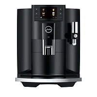 E8 Automatic Coffee Machine Piano White