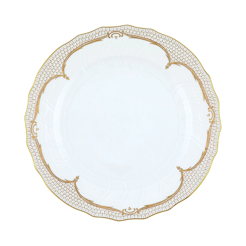 Herend Canton Gold Dinner Plate