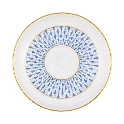 Herend Art Deco Blue Tea Saucer