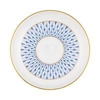 Herend Art Deco Blue Tea Saucer