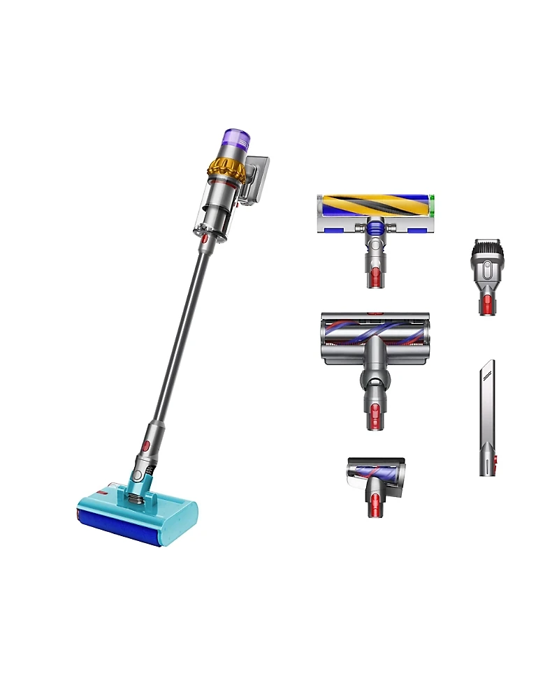 Dyson V15s Detect Submarine Wet & Dry Vacuum Cleaner Yellow/Nickel