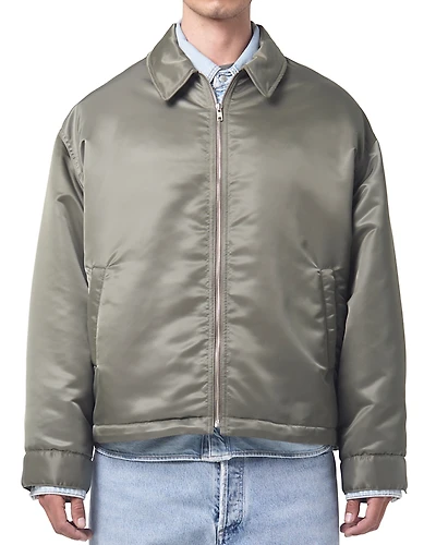 Agolde Radcliffe Regular Fit Bomber Jacket