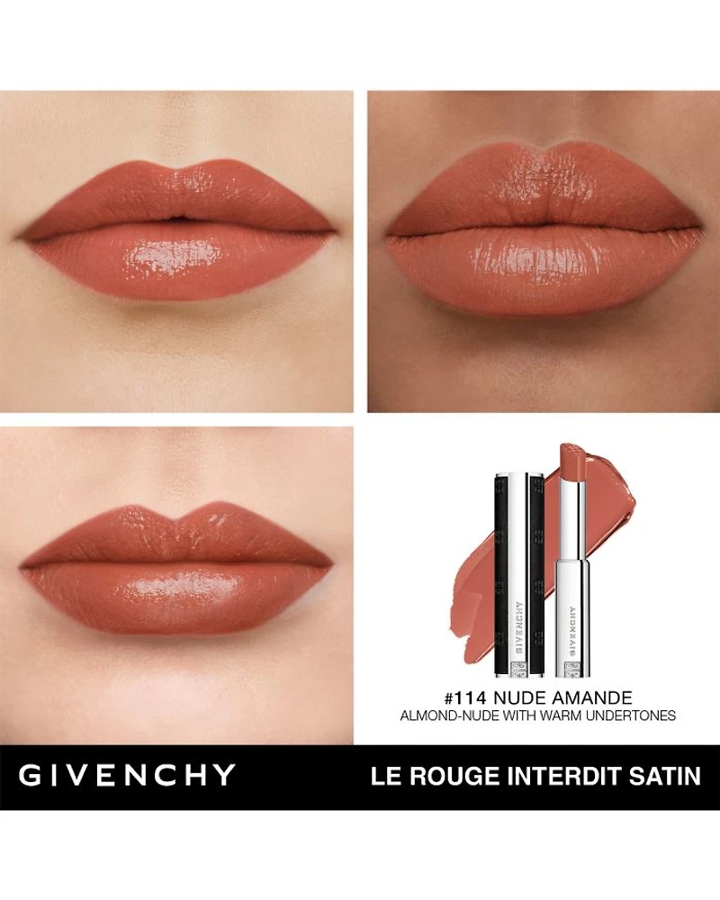 Le Rouge Interdit Satin Hydrating Lipstick