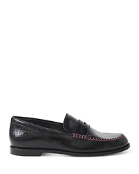 Women's Blanket Stitch Loafers