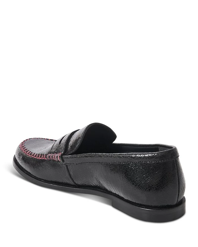 Women's Blanket Stitch Loafers