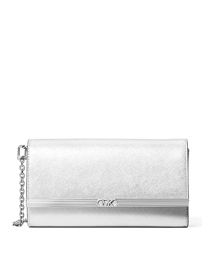 Michael Michael Kors Mona Small Leather East West Clutch