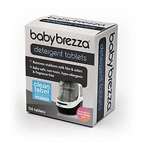 Baby Brezza Universal Detergent Soap Tablets for Bottle Washer Pro and All Brands of Bottle Washers, 120 Tablets