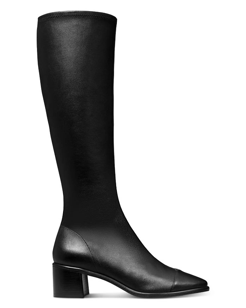 Women's Cap Toe Knee High Boots