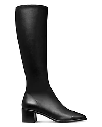 Women's Cap Toe Knee High Boots