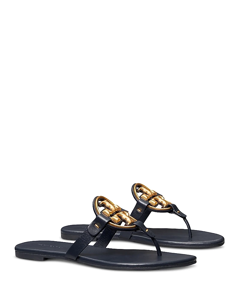 Tory Burch Women's Metal Miller Soft Sandals
