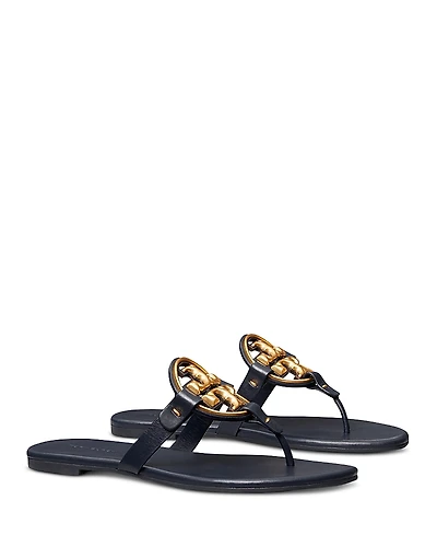 Tory Burch Women's Metal Miller Soft Sandals