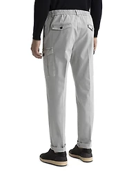 Cotton Blend Regular Fit Cargo Chino Pants