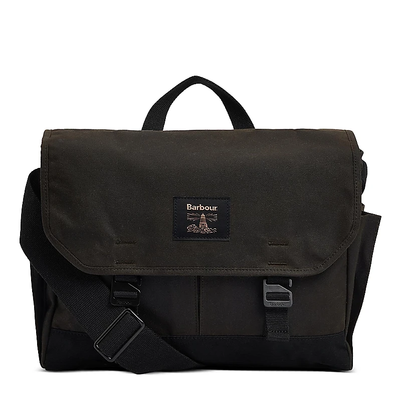 Barbour Field Wax Messenger Bag
