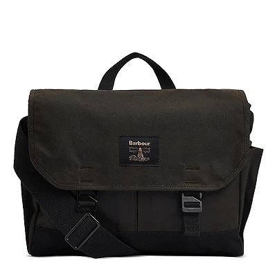 Barbour Field Wax Messenger Bag