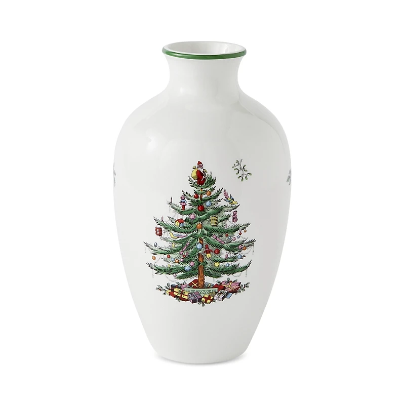 Spode Christmas Tree 10 Posy Vase