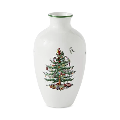 Spode Christmas Tree 10 Posy Vase