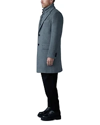 3-in-1 Wool Coat with Removable Down Liner