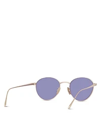 Slim Round Sunglasses, 49mm