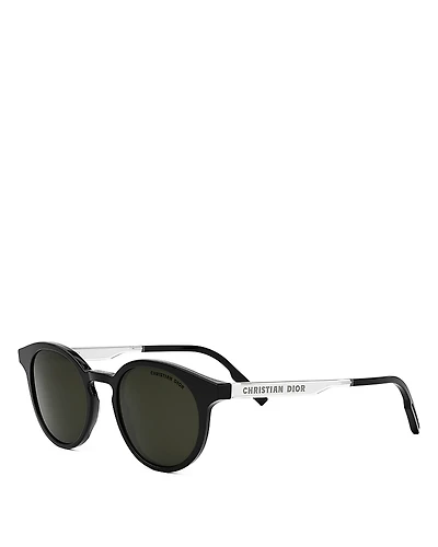 Dior DiorTag R1I Round Sunglasses, 49mm