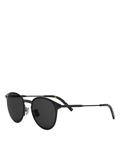 DiorBlackSuit R8U Round Sunglasses, 51mm