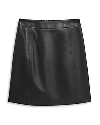 Annabelle Leather Skirt