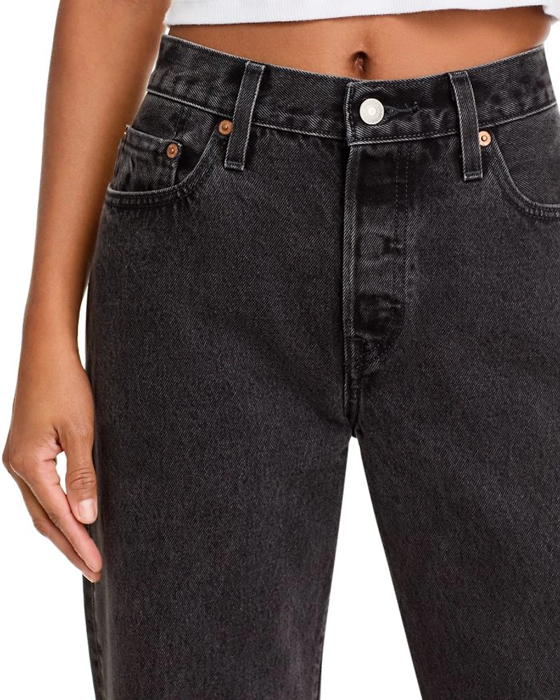 501 90s High Rise Straight Ankle Jeans Smooth Operator