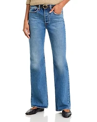 Wedgie High Rise Boot Cut Stretch Jeans Fair Point