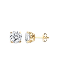 Bloomingdale's Fine Collection Certified Lab Grown Diamond Tulip Setting Stud Earrings