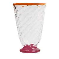 Quilted Murano Glasses, Mixed Set of 4