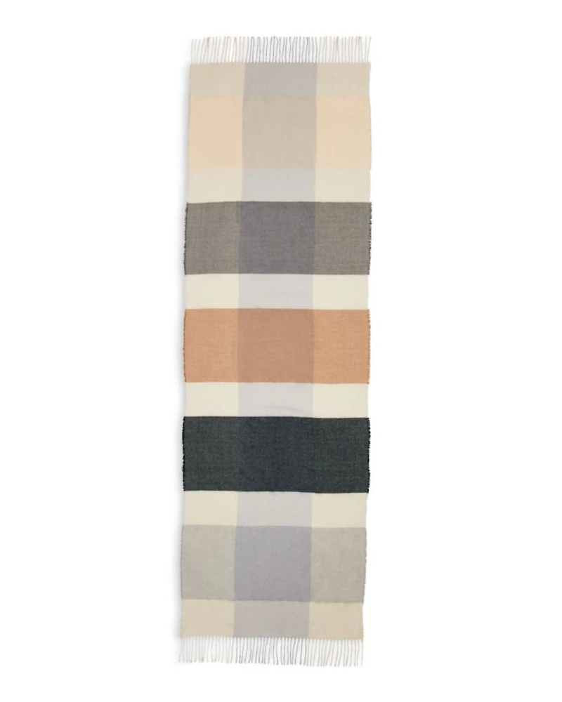 Metallic Color Block Scarf