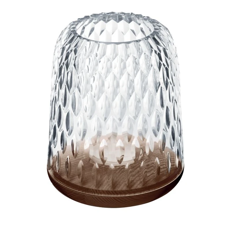 Folia Large Dark Wood Lamp
