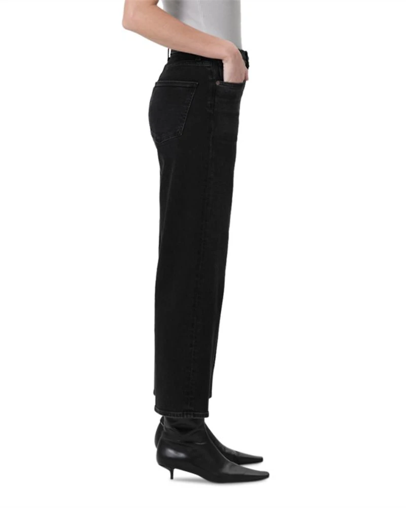 Ren High Rise Wide Leg Jeans Hush