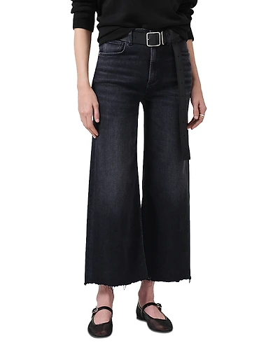 Citizens of Humanity Lyra High Rise Cropped Wide Leg Jeans