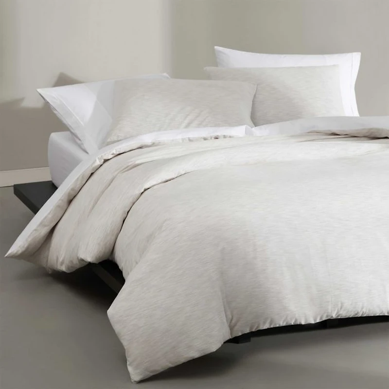 Modern Ikat Yarn Dyed Cotton 3 Piece Comforter Set