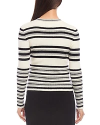 Striped Ribbed Sweater