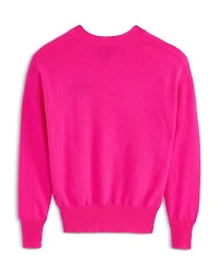 Girls' Ti Amo Cashmere Crewneck Sweater, Big Kid - Exclusive