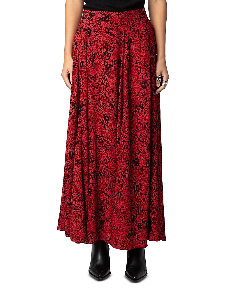 Zadig & Voltaire Joyo Soft Maxi Skirt